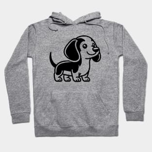 Cute Dachshund Dog Hoodie